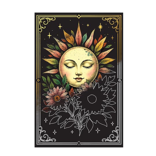 Brea Reese® Mini Moonlit Field Scratch Art Paper Pad